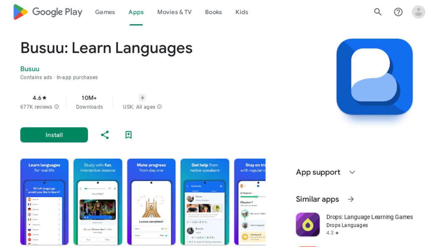أفضل التطبيقات المجانية لتعلم اللغات