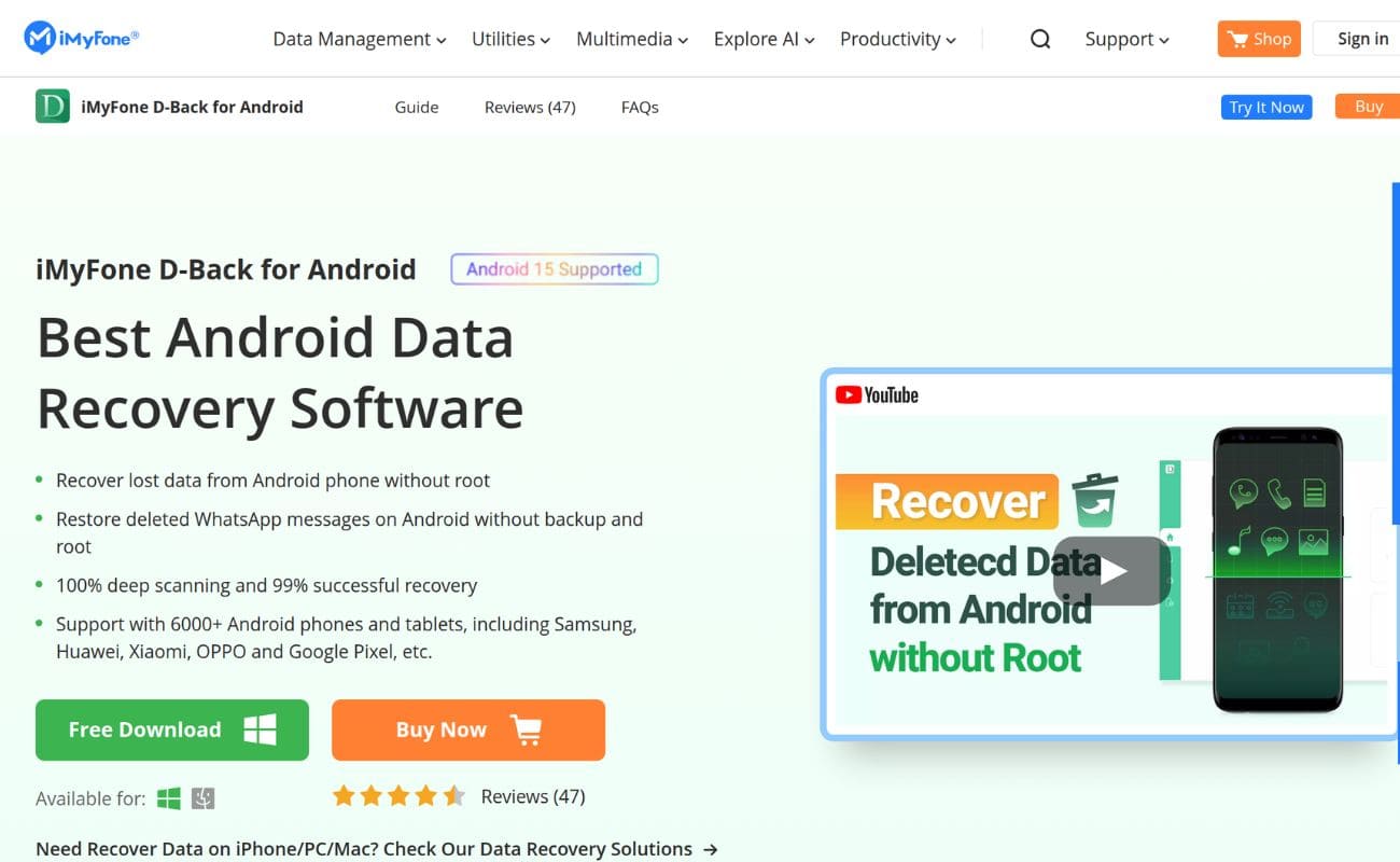 برامج استرجاع الفيديوهات المحذوفة من الهاتف (للاندرويد 2026) برامج استرجاع الفيديوهات المحذوفة من الهاتف