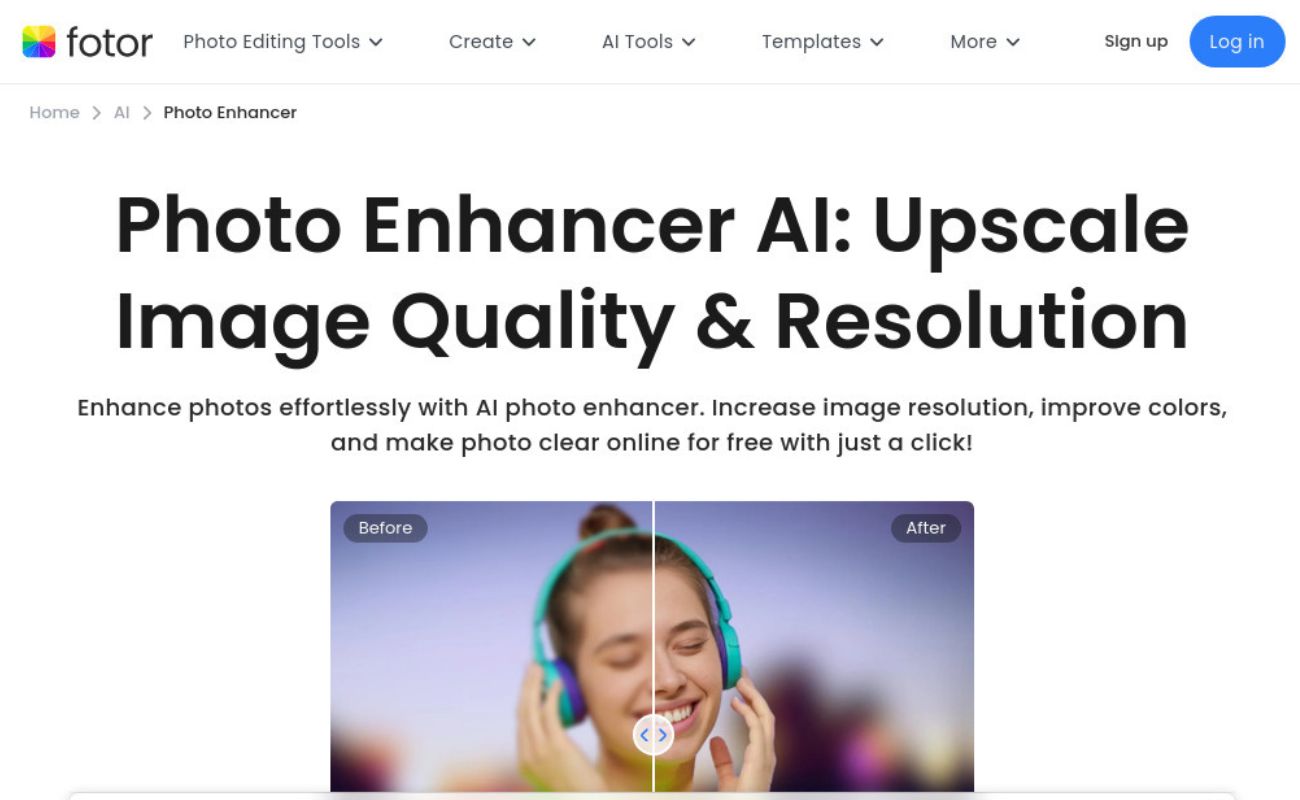 مواقع تحسين الصور بالذكاء الاصطناعي مجانا مواقع تحسين جودة الصور بالذكاء الاصطناعي مجانا